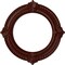 Ekena Millwork Benson Ceiling Medallion (Fits Canopies up to 8"), 13 1/8"OD x 8"ID x 5/8"P, Brushed Mahogany CM13BNBMF - alternate 1